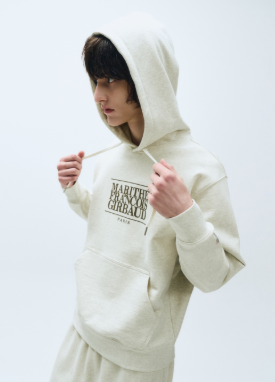 韓國 Marithe Francois Girbaud CLASSIC LOGO Hoodie【MF034】