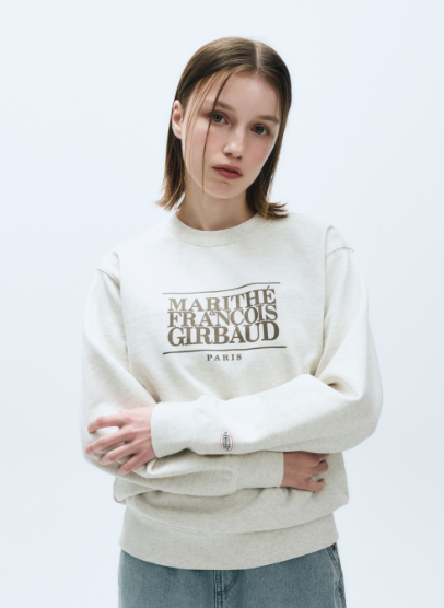 韓國 Marithe Francois Girbaud CLASSIC LOGO SWEATER【MF136】