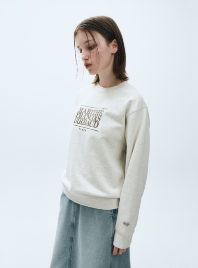 韓國 Marithe Francois Girbaud CLASSIC LOGO SWEATER【MF136】