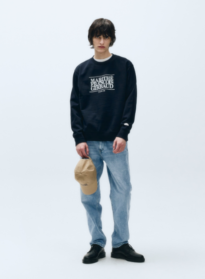 韓國 Marithe Francois Girbaud CLASSIC LOGO SWEATER【MF136】
