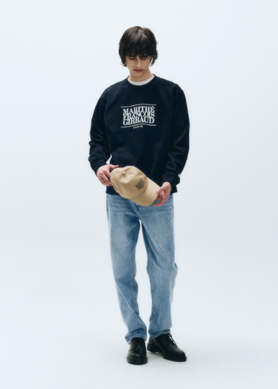 韓國 Marithe Francois Girbaud CLASSIC LOGO SWEATER【MF136】