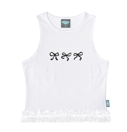 韓國 Video Jockey Ribbon Three Sleeveless【VJ078】