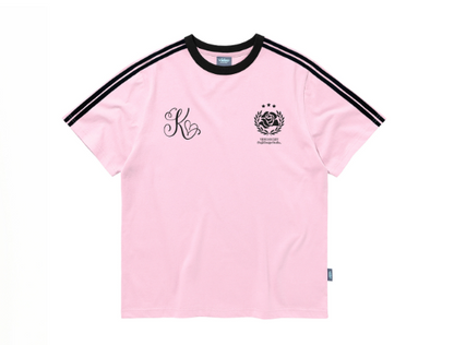 韓國 Video Jockey Rose Day Sports T-Shirt【VJ073】
