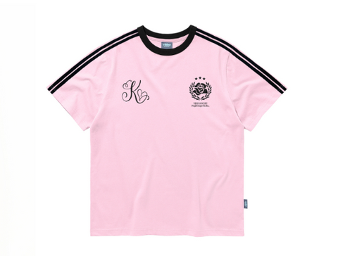 韓國 Video Jockey Rose Day Sports T-Shirt【VJ073】