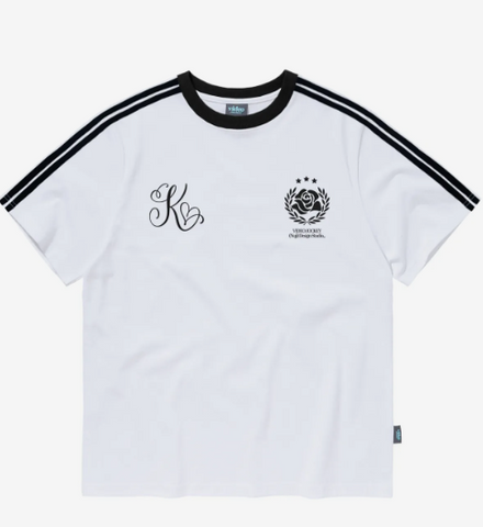 韓國 Video Jockey Rose Day Sports T-Shirt【VJ073】