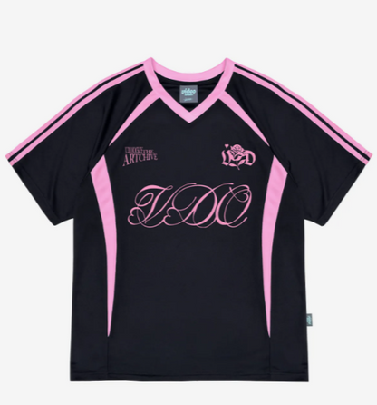 韓國 Video Jockey Lovely Rose Sports T-Shirt【VJ072】