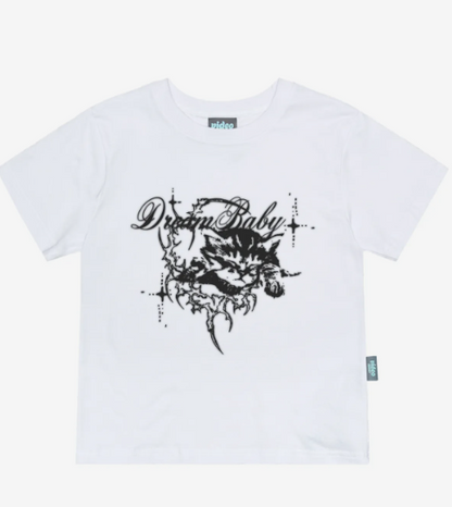 韓國 Video Jockey Dreaming Cat T-Shirt【VJ064】