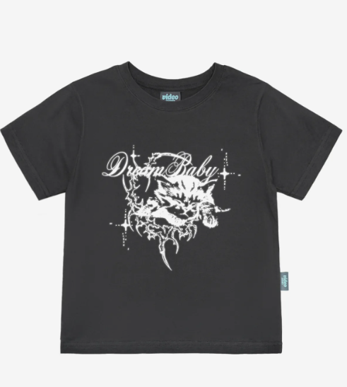 韓國 Video Jockey Dreaming Cat T-Shirt【VJ064】