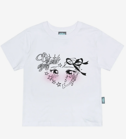 韓國 Video Jockey Girl's Tears T-shirt【VJ061】