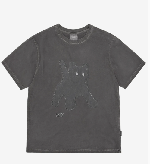 韓國 Video Jockey Pigment Kitty Kitty Bang Bang T-Shirt【VJ051】
