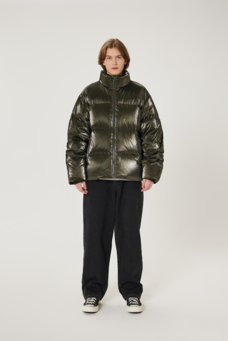 韓國 Markm High Glossy Puffer Down Jumper【MA151】