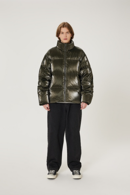 韓國 Markm High Glossy Puffer Down Jumper【MA151】