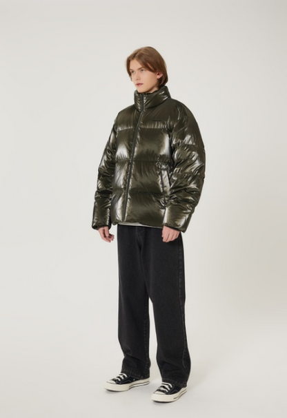 韓國 Markm High Glossy Puffer Down Jumper【MA151】