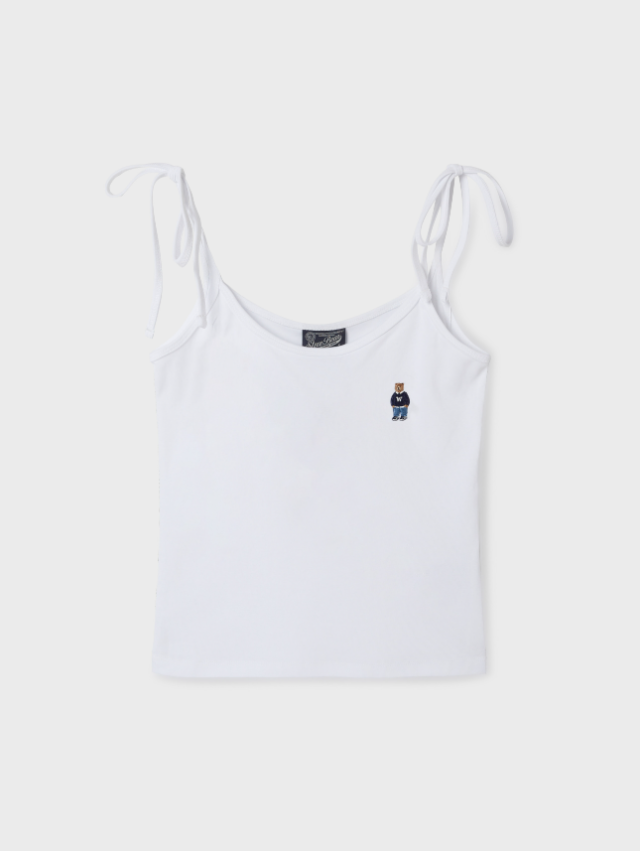 韓國 Who.A.U Steve Ribbon Sleeveless【WA169】