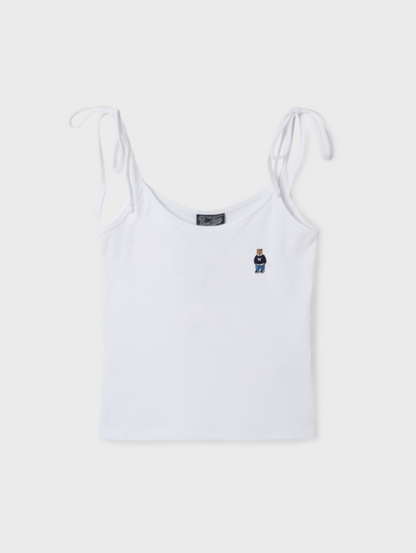 韓國 Who.A.U Steve Ribbon Sleeveless【WA169】