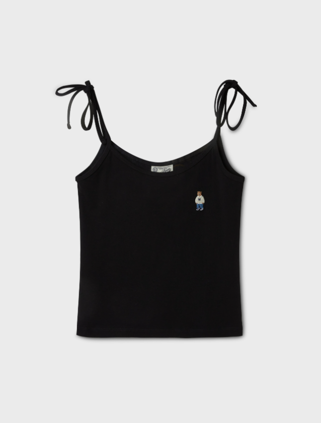 韓國 Who.A.U Steve Ribbon Sleeveless【WA169】