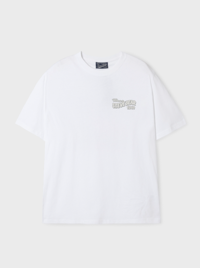 韓國 WhoAU Hand-Drawn Steve T-shirt【WA170】