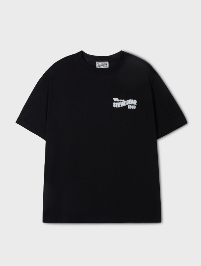 韓國 WhoAU Hand-Drawn Steve T-shirt【WA170】