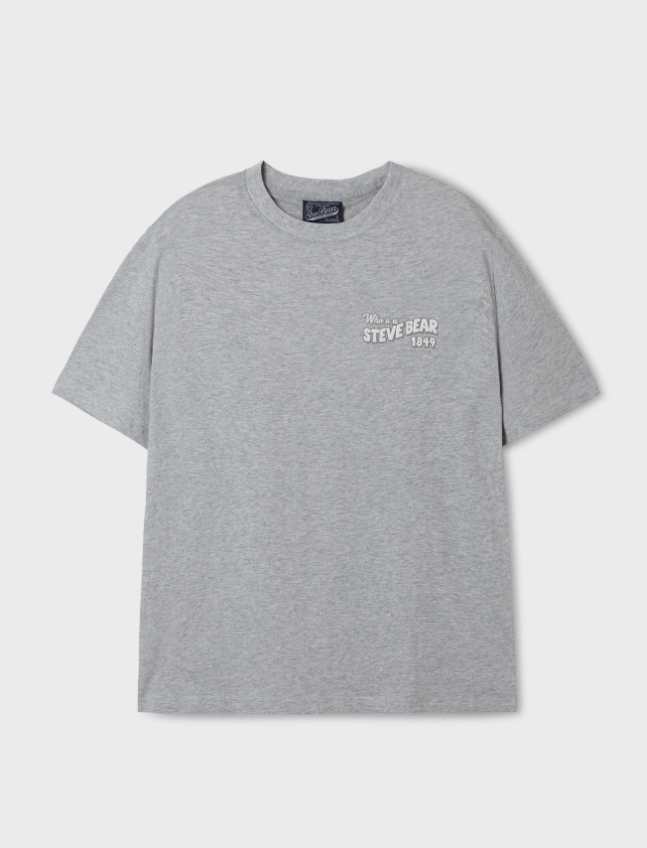 韓國 WhoAU Hand-Drawn Steve T-shirt【WA170】