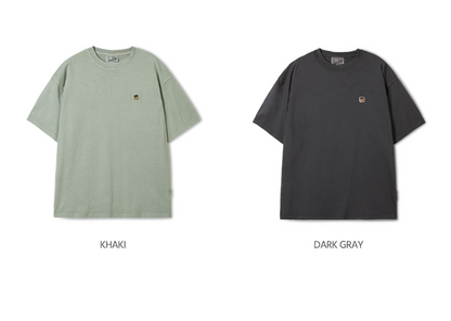 韓國 Who.A.U Steve Head Patch T-shirt【WA138】