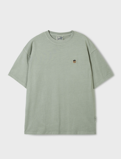 韓國 Who.A.U Steve Head Patch T-shirt【WA138】