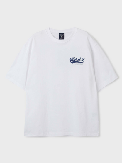 韓國 Who.A.U Steve Back Graphic T-shirt【WA127】
