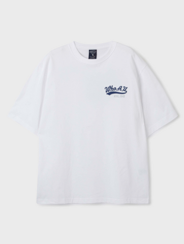 韓國 Who.A.U Steve Back Graphic T-shirt【WA127】