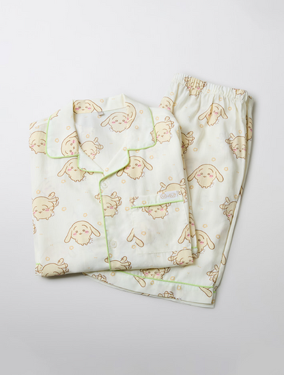 韓國 SPAO Munjakgwi Small and cute short-sleeved pajamas【SP122】