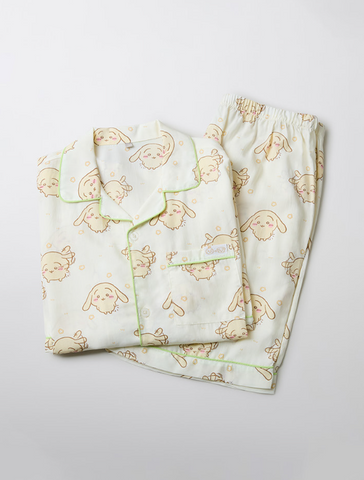 韓國 SPAO Munjakgwi Small and cute short-sleeved pajamas【SP122】