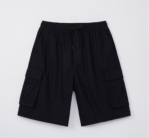 韓國 SPAO Light Cotton Cargo Bermuda Shorts【SP153】