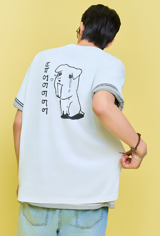 韓國 SPAO Ganadi Short sleeve T-shirt【SP124】