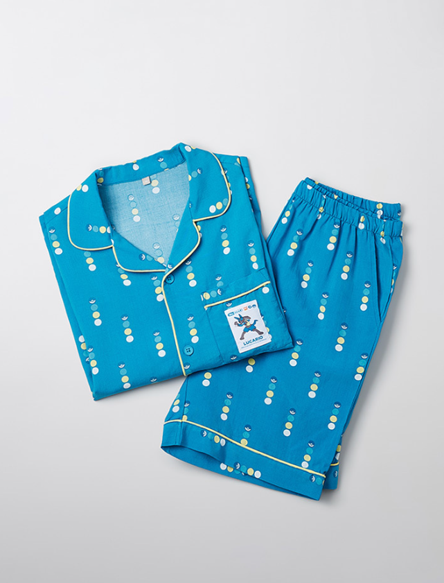 韓國 SPAO Pokemon Ball Short Sleeve Pajamas【SP136】