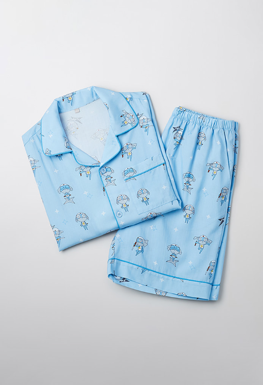 韓國 SPAO Sergeant Frog Keroro Short-sleeved Pajamas【SP137】