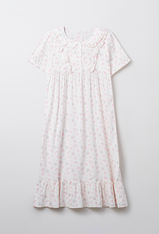 ★ SPAO★ Sanrio Characters One Piece Pajamas IVORY SPPPF26 Hello Kitty Sanrio Fleece Footed Pajama Pink One Piece