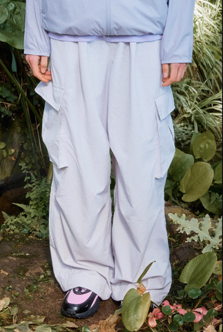 韓國 SPAO Women's 2-WAY Cargo Wide Pants【SP148】