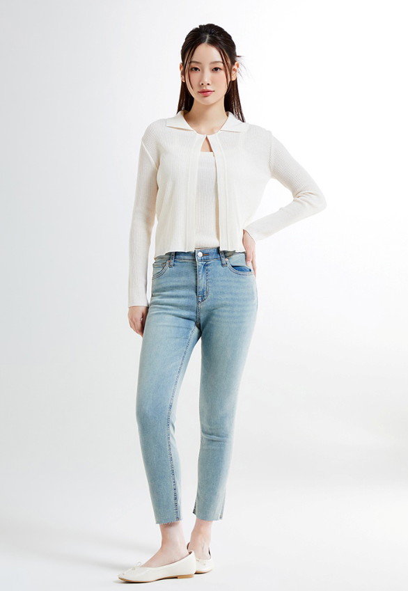 韓國 SPAO Color Nashi Cardigan Set【SP159】