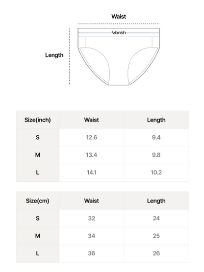韓國 Verish Cool Fit Panty Volume Fit Logo【VE002】
