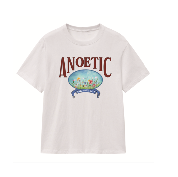 韓國 Anoetic Flower Garden T-Shirt【AT007】