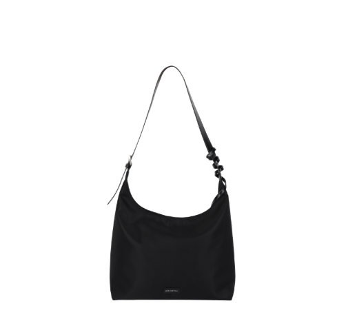 韓國 Anoetic NYLON HOBO BAG &amp; CARD WALLET SET【AT027】