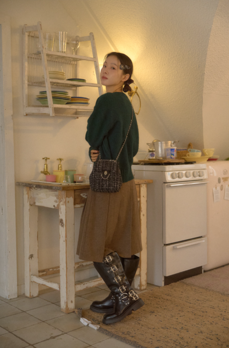 韓國 Anoetic CLASSIC MINI SHOULDER BAG【AT035】