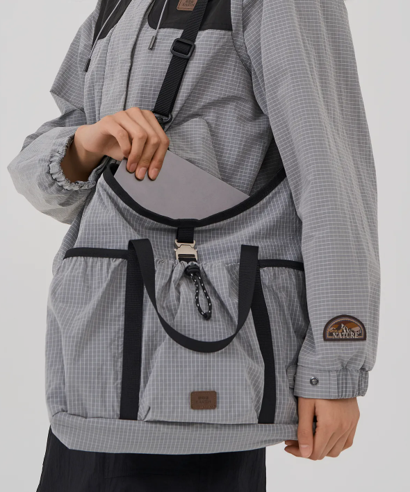 韓國 BBC String Pocket Shoulder Bag【BC013】