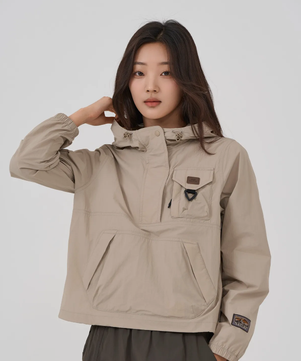 韓國 BBC Lucas W Hoodie Anorak【BC022】