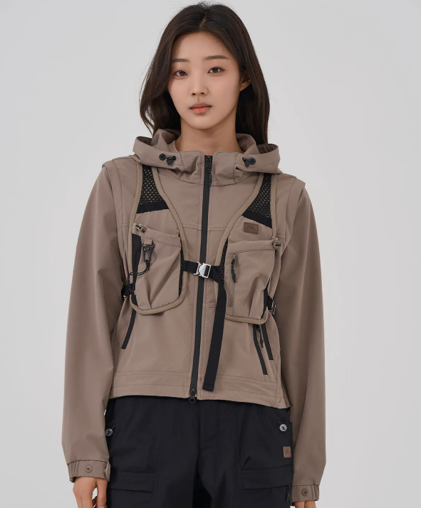 韓國 BBC 3 IN 1 Convertible Jacket【BC027】