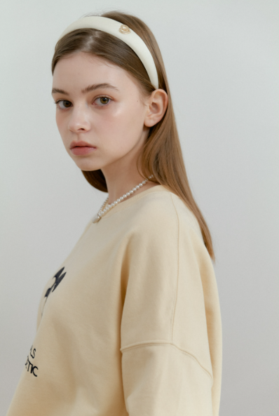 韓國 Anoetic HEART VOLUME SATIN HAIRBAND【AT087】