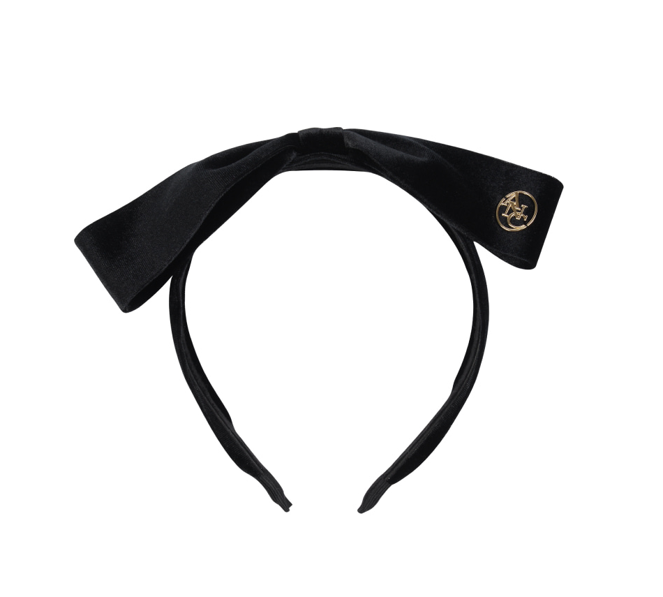 韓國 Anoetic VELVET RIBBON HAIRBAND【AT090】