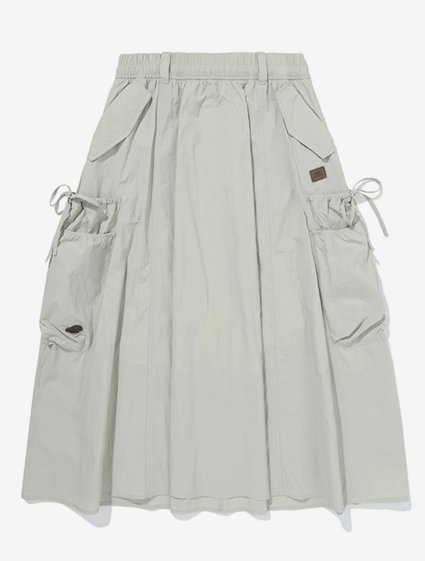 韓國 BBC Flare String Skirt【BC029】
