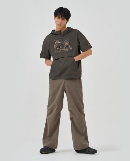韓國 BBC Double Rivet Parachute Pants【BC032】