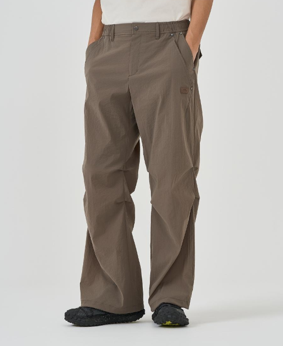 韓國 BBC Double Rivet Parachute Pants【BC032】