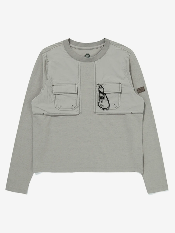 韓國 BBC Woven Patch Long Sleeve【BC039】