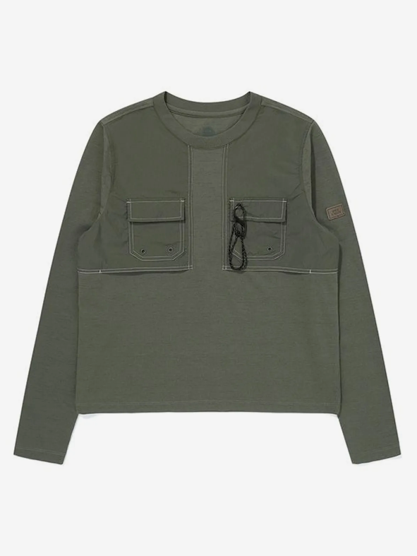 韓國 BBC Woven Patch Long Sleeve【BC039】